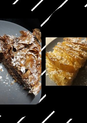 A picture of Bougatsa with 3 Ingredients (Super Easy).