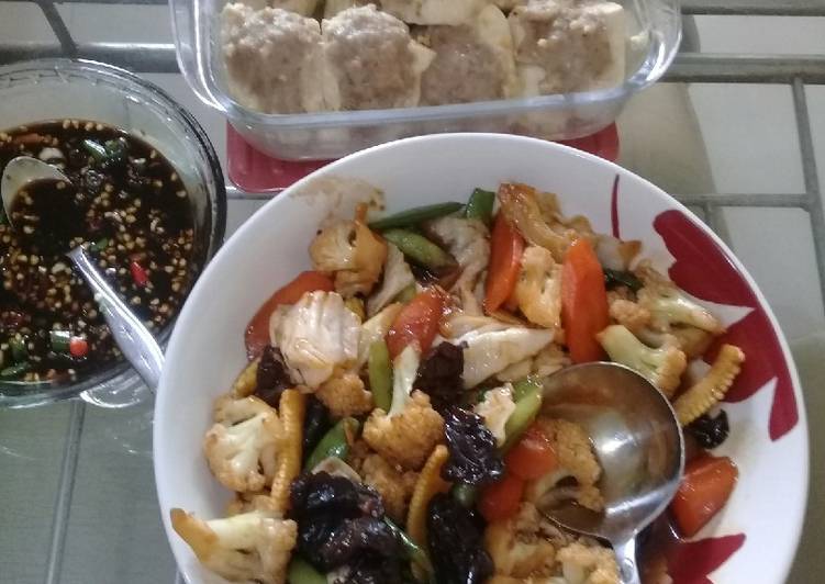 Resep Baso tahu kukus Anti Gagal