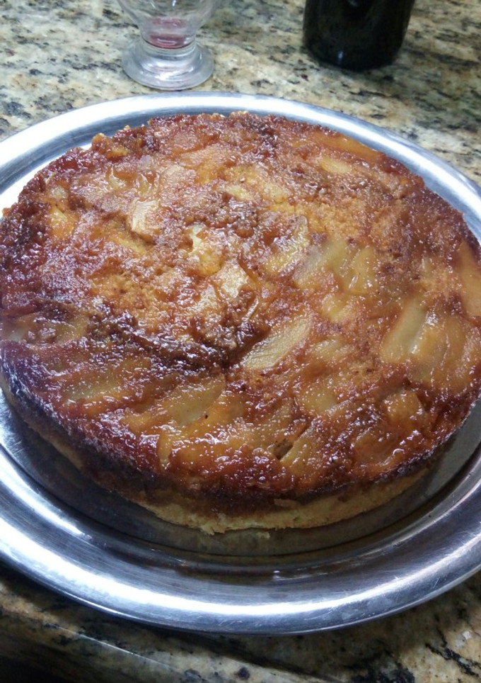 Una foto de Torta de manzana sencilla