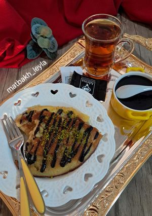 عکسی از دستور پنکیک موز