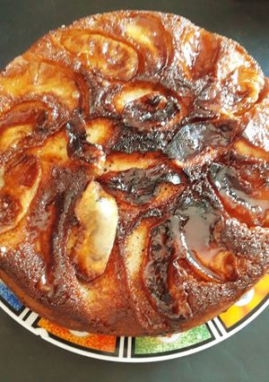 Una foto de Tarta de manzana
