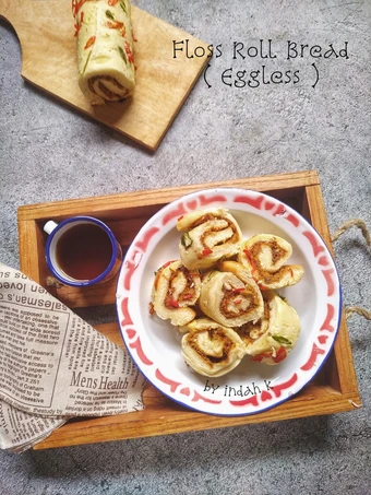 Langkah Gampang Menyiapkan Resep Floss Roll Bread (Eggless) yang Lezat Anti Ribet, Bikin Ngiler