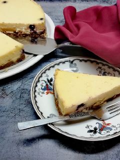 Áfonyás sajttorta recept fotója