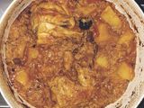 الكبسه الحمراء بالبطاطس 😋❤️