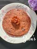 Beetroot Coriander Parathas