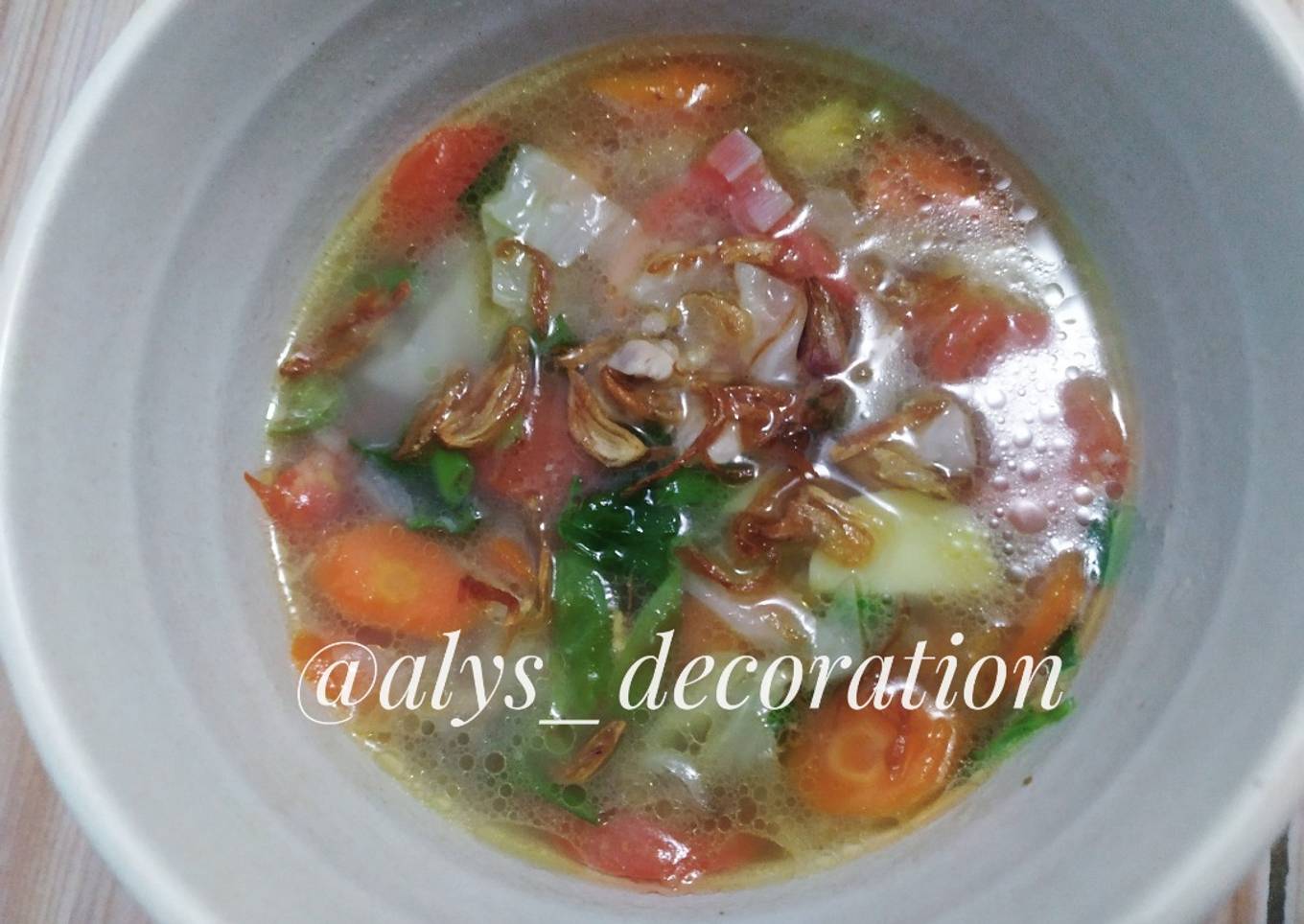 Sayur Sop Ayam Empuk