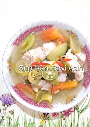 Foto resep Soup Ikan Kakap Sayur Asin