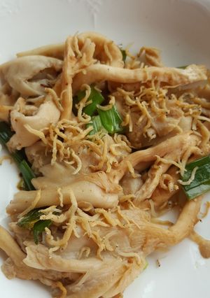 Foto resep Jamur tiram oseng teri