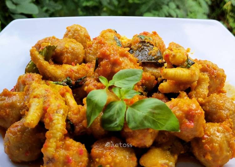 How to Prepare Perfect Baso ceker pedas