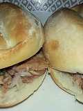 Pan con Lomito de Atún a lo Carmelita