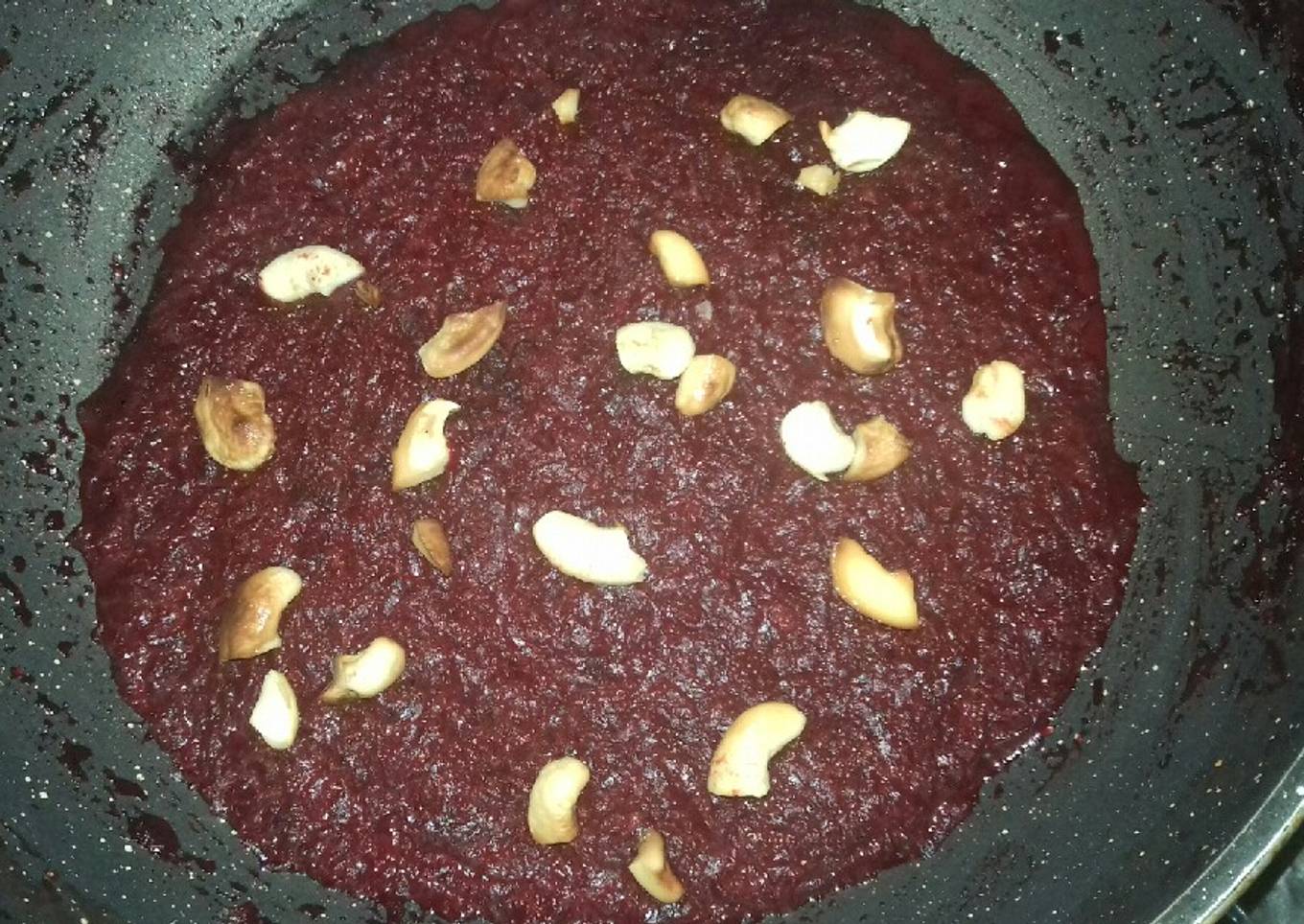 Beetroot halwa