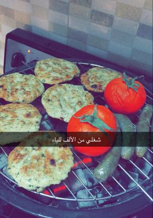 صورة لوصفة همبرغر الدجاج المشوي