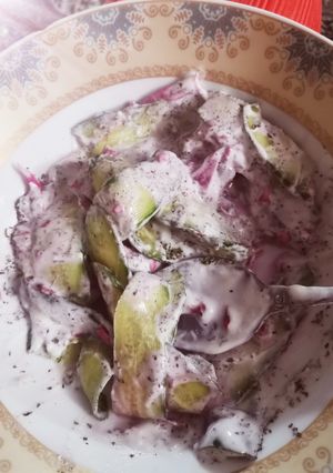 عکسی از دستور عصرانه خنک مخصوص بهار وتابستان😋