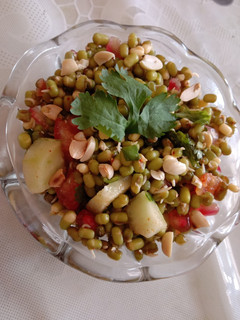 ફણગાવેલ મગનું સલાડ(Sprouted mung salad recipe in Gujarati) રેસીપી મુખ્ય ફોટો