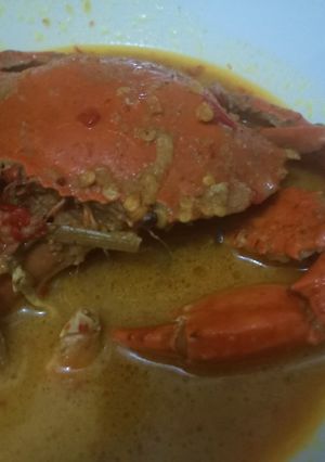 Foto resep Kepiting Pedas Kuah Santan