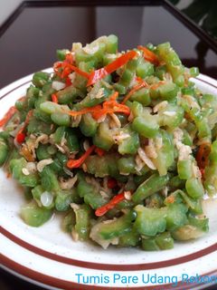 Foto resep Tumis Pare Rebon