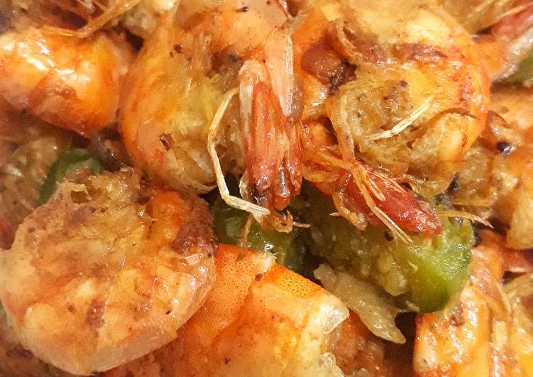 Resep Udang Goreng Bawang Putih Anti Gagal