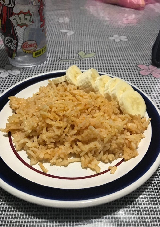 Una foto de Arroz rojo