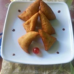 A picture of Coconut Mahamri# author Marathon contest #.