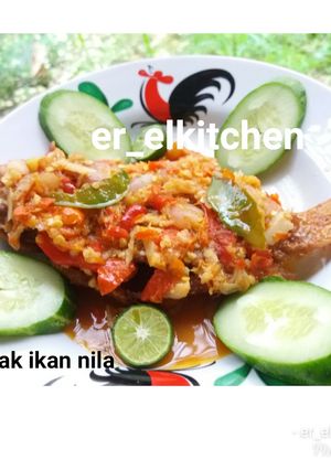 Foto resep 42. Pecak ikan nila