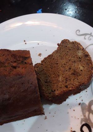 Una foto de Budín integral de manzana