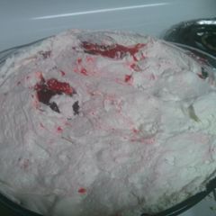 A picture of Jello parfait.