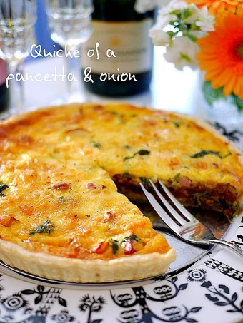 How To Prepare Pancetta Sublim dan Quiche Bawang Karamel which Delicious