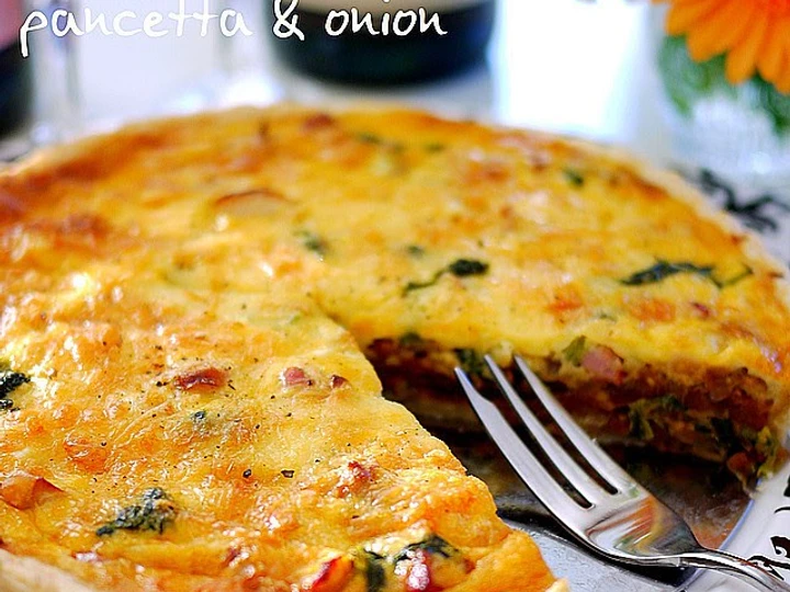 How To Prepare Pancetta Sublim dan Quiche Bawang Karamel which Delicious