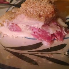 A picture of Chicken cordon bleu.