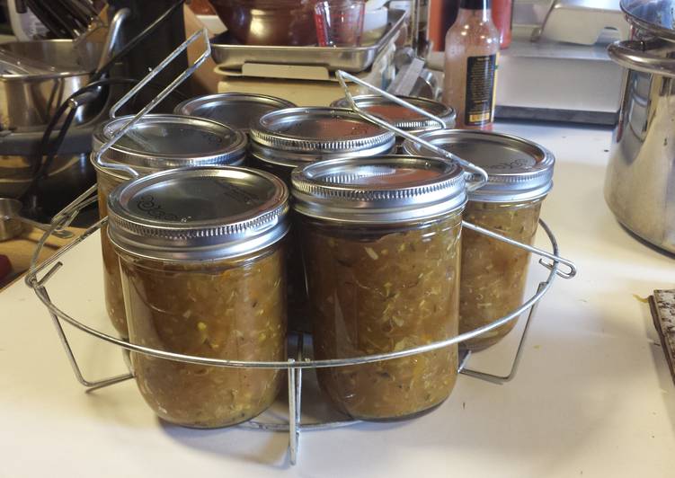 Step-by-Step Guide to Prepare Favorite Zucchini Relish