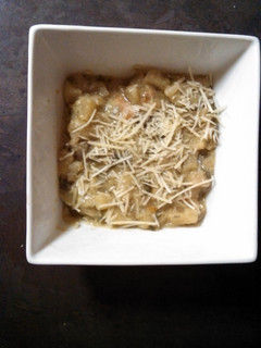A picture of crock pot creamy veggie chowder.