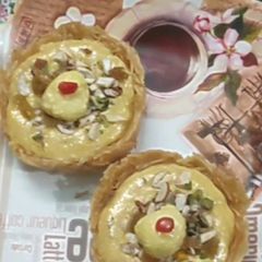 Siwai Katori with Chena Rabdi A picture of Siwai Katori with Chena Rabdi.