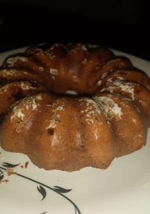 عکسی از دستور کیک خرما و کنجد