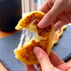 A picture of Korean Cheese Hotteok.