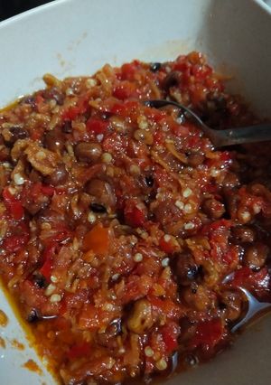 Foto resep Sambel Teri Medan Kacang