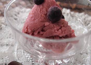 Latest Recipe Macrobiotic DairyFree Berry Ice Cream Delicious Simple