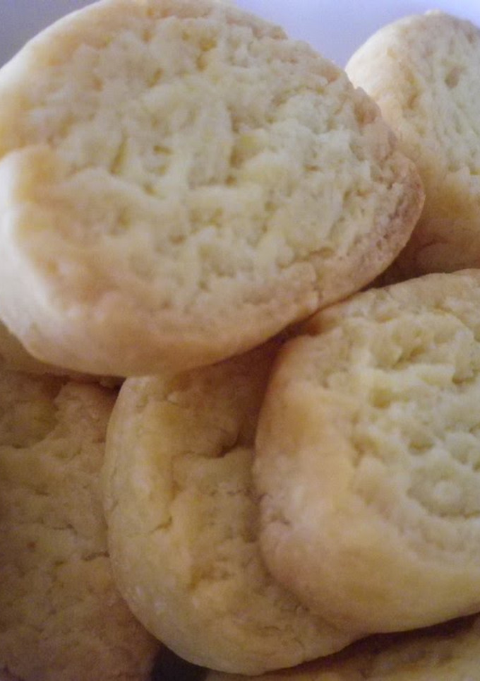 A picture of Salt Cookies Using Leftover Egg Yolks.