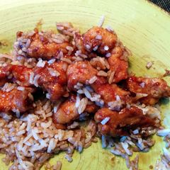 A picture of Orange Chicken.