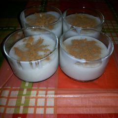 A picture of Puerto Rican Creamy Temblequé (Coconut Pudding).