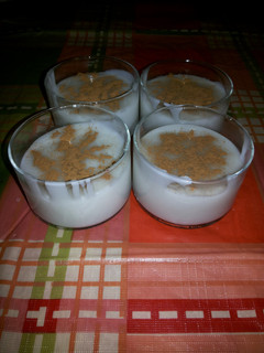 A picture of Puerto Rican Creamy Temblequé (Coconut Pudding).