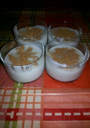 A picture of Puerto Rican Creamy Temblequé (Coconut Pudding).
