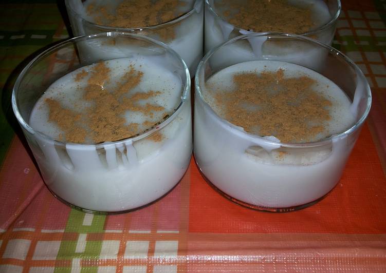 Recipe of Perfect Puerto Rican Creamy Temblequé (Coconut Pudding)