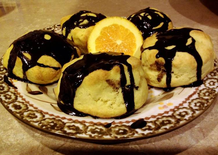 Orange breakfast biscuits