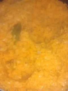 A picture of Spanish rice.