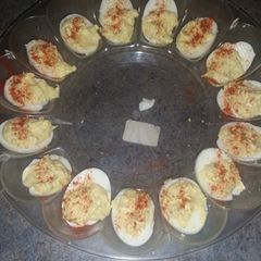 A picture of Deviled Eggs for the Soul.