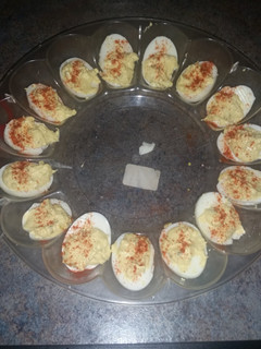 A picture of Deviled Eggs for the Soul.