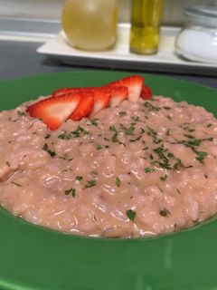 Una foto de 🍓 Risotto de fresas