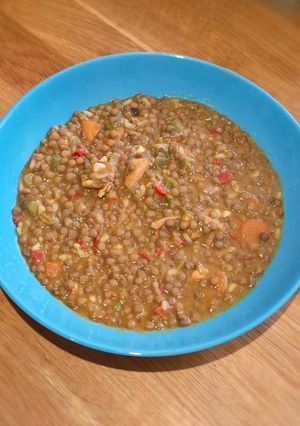 Una foto de Lentejas de la abuela