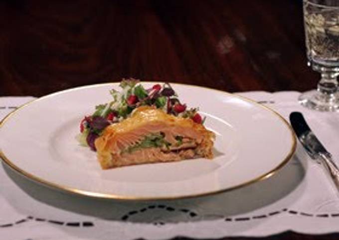 Easiest Way to Prepare Award-winning Salmon Wellington