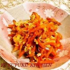 A picture of Slightly Sweetened Carrot Shirishiri.